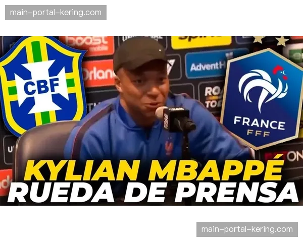 姆巴佩接受赛后混合采访区采访，称“胜利属于整个团队”